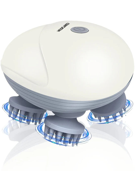 Portable Scalp Massager for Hair Growth & Stress Relief