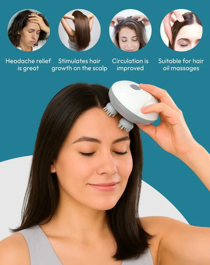 Portable Scalp Massager for Hair Growth